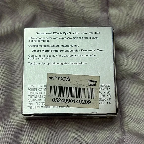 New Lancôme Color Design Eyeshadow in French Press Discontinued HTF